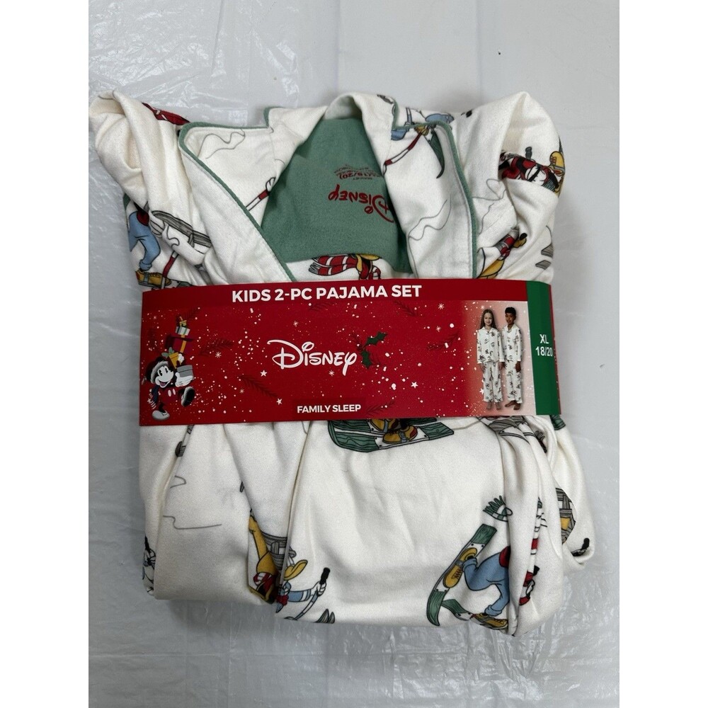 Disney Character Kids Youth Sleep 2PC Pajama Set Family Sleep Xl 18/20